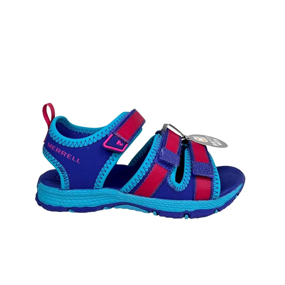 Merrell Toddler‎ Girls Adjustable Sport Outdoor Sandals Size 11 Purple-Pink